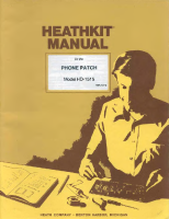 Heathkit HD-1515 - Manual 